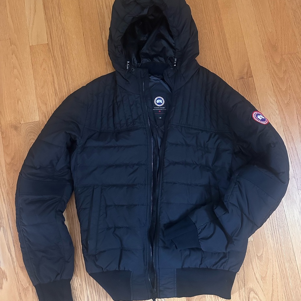 Men’s Canada Goose Black Bomber Jacket